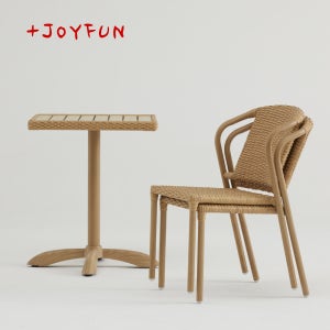 코토 암체어 라탄 까페 테라스 야외 의자