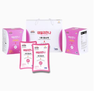 지에스엘 데일리만나 한끼 효소식 750g 15포x2개