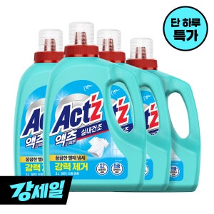 액체세제 액츠퍼펙트 실내건조 3L X 4개 (겸용)