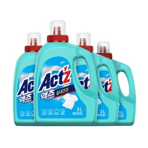 액체세제 액츠퍼펙트 실내건조 3L X 4개 (겸용)