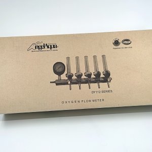 프로메타 7구 게이지 플로우 메타 대양분산기 고압산소 활어차 양어장 고압분지 산소통