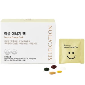 피로회복 면역 관리 영양제 하루한팩 이뮨에너지팩 30포, 3개