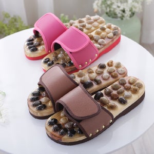 다감컴퍼니 천연 자갈 지압 슬리퍼 옥석