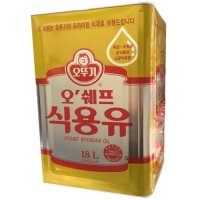 오쉐프 식용유 18L 업소용 대용량 포장배송