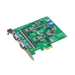 어드밴텍 PCIE-1602C-AE 2포트 시리얼 PCIE 통신 카드, 서킷보드