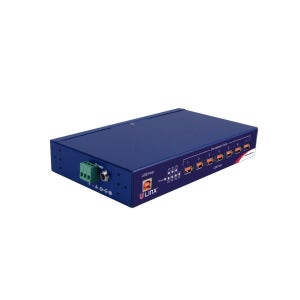 어드밴텍 BB-UHR307 7포트 산업용 USB 허브 4 kV 아이솔레이션 USB 2.0