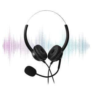 콜센터헤드셋 초경량 귀안아픈 가벼운 상담원 헤드셋 게이밍 어학용 화상회의 화상수업