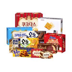 커피 티타임 과자 세트 / 회사 학교 사무실 간식 과자 초실속세트