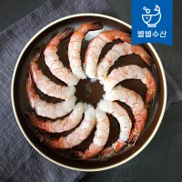 여수 자연산 달마새우회 200g (와사비 간장 세트) 새우회