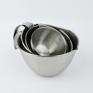 국산 올스텐 계량 믹싱볼 4종 세트 250ml 500ml 750ml 1200ml