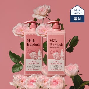 밀크바오밥 세라 샴푸1개+바디워시1개 플로라부케, 1.2L, 2개
