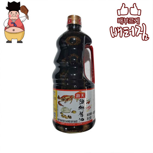 (배터짐)업소용 해천 해물 해산물 간장1.75L6개 금표생추 노추왕 중국간장 도매