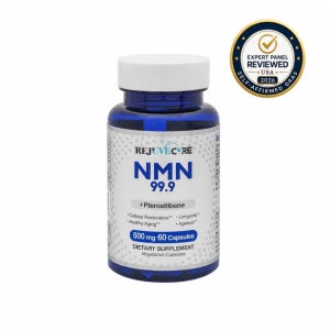 NMN 미국 전문기관 검증 프테로스틸벤 고순도99.9 500mg 60정 1달치 리쥬브코어