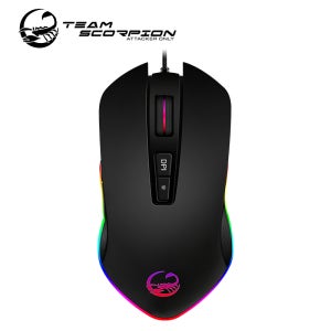 팀스콜피온 LUCA X1 RGB 게이밍마우스 PMW3325 센서