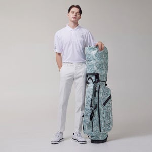 아젠 스탠드백 마블 그린 AGERN STAND BAG MARBLE GREEN