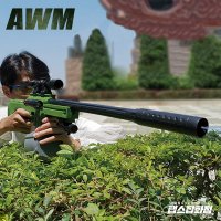 물총 자동 워터건 AWM, M416, M249 대용량 전동물총