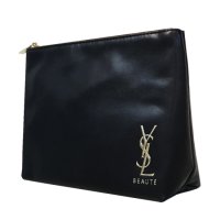 입생로랑 YSL BEAUTE 금장로고 화장품파우치 클러치백