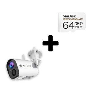 글로벌아이넷 로보뷰S2 홈 IP 카메라 CCTV 배터리 무선 200만화소 S264