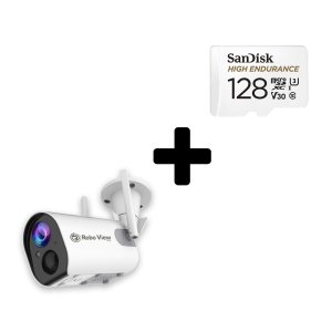 글로벌아이넷 로보뷰S2 홈 IP 카메라 CCTV 배터리 무선 200만화소 S2128