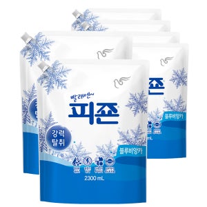 피죤 강력탈취 섬유유연제 블루비앙카 2300ml X 6개