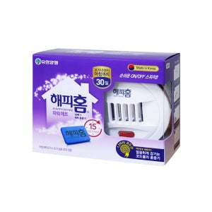 해피홈 파워매트 훈증기+리필30매 코드롤러 전기훈증기 모기약 모기퇴치