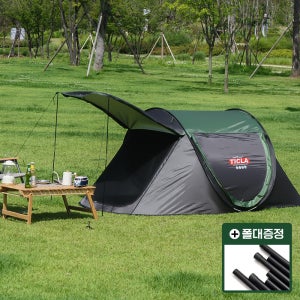 빈슨메시프 티클라 오페라 원터치 텐트 4인용 캠핑 이너 팝업 경량 백패킹 낚시 캠핑텐트