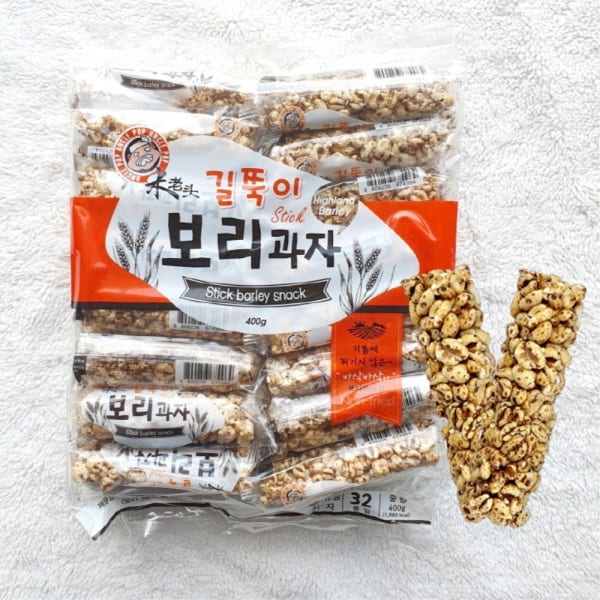 엉클팝 길쭉이 보리과자 400g 외 10종 곡물스낵