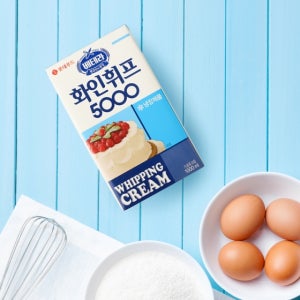 화인휘프5000 1L 식물성 무가당 휘핑크림 생크림