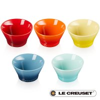 Le Creuset 르쿠르제 레인보우 공기 밥그릇 국그릇 스프볼 접시 세트