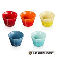 Le Creuset 르쿠르제 레인보우 공기 아이스크림 디저트 요거트 볼 그릇 세트