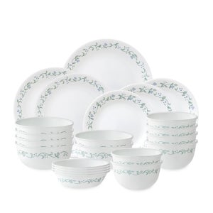 코렐 컨트리커트지 한국형 6인 22P 원형 홈세트 / 그릇 식기세트 예쁜접시 신혼부부 혼수 결혼 집들이 선물