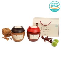 선물세트 기픈샘 순창메주된장 2kg 청매실고추장 2.2kg