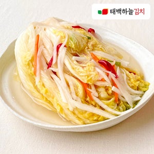 태백하늘 백김치