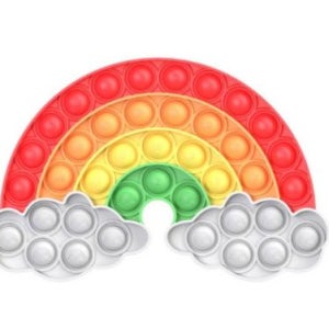 푸쉬팝 리본고양이 무지개 하트 아이스바 실리콘보드게임 01 리본고양이