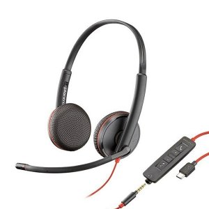[Poly] 플랜트로닉스 UC용 헤드셋 Plantronics Blackwire C3225 USB-c