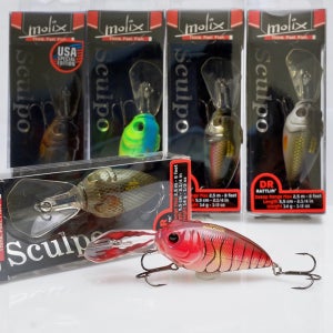 몰릭스 스컬포 DR 레틀인 크랭크 베이트 루어 배스 낚시 베스