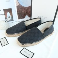 구찌 GG 캔버스 남성 에스파듀 GUCCI GG CANVAS MEN ESPADRILLE 466903-KQWM0-1948