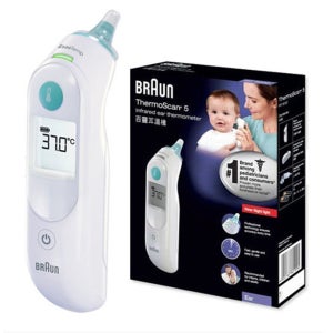 BRAUN 브라운 귀체온계 IRT-6030 필터21개포함 아기체온계 (정 품) + 케이스
