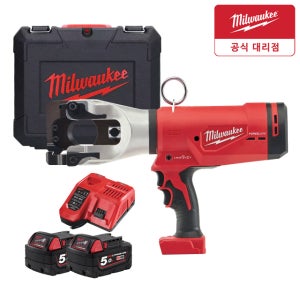 밀워키 M18 HCC45-502C 유압 오버헤드 케이블 컷터 9톤 18V 5.0Ahx2