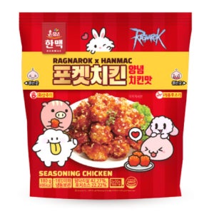 한맥 포켓치킨 양념치킨맛 180g