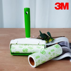 3M 초강력 테이프 클리너 대형 핸들1+리필2 알뜰팩 돌돌이 테이프