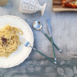 보겐 카라 양식기 디너3종 세트 디너스푼 포크 나이프 실버