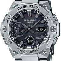 G-Shock Men’s Slim G-Steel GSTB400 Watch Stainless Steel