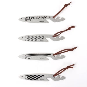 V1 물고기 병따개 모기향거치대 4개세트 캠핑 낚시 오프너