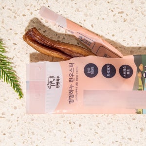 한우스틱 소 1EA 강아지 수제간식 근적외선건조 한우우신 불리스틱 강아지껌