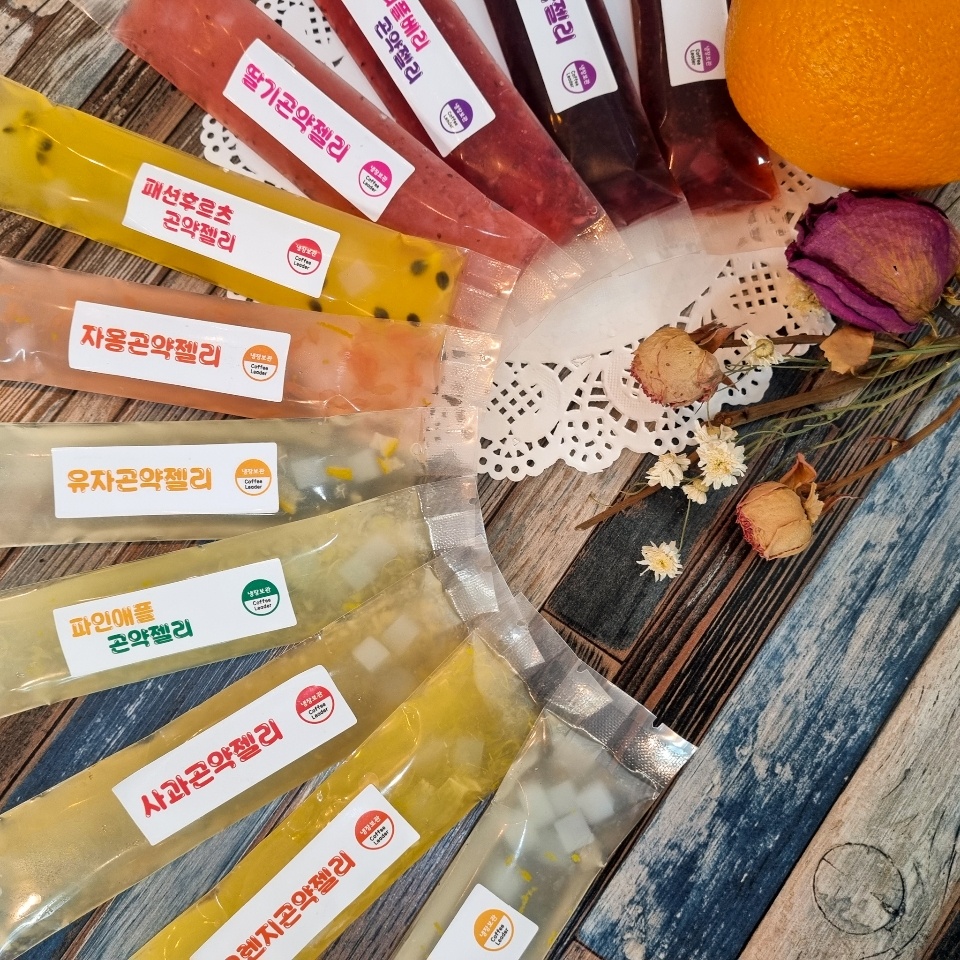 수제청곤약젤리60g 다이어트간식