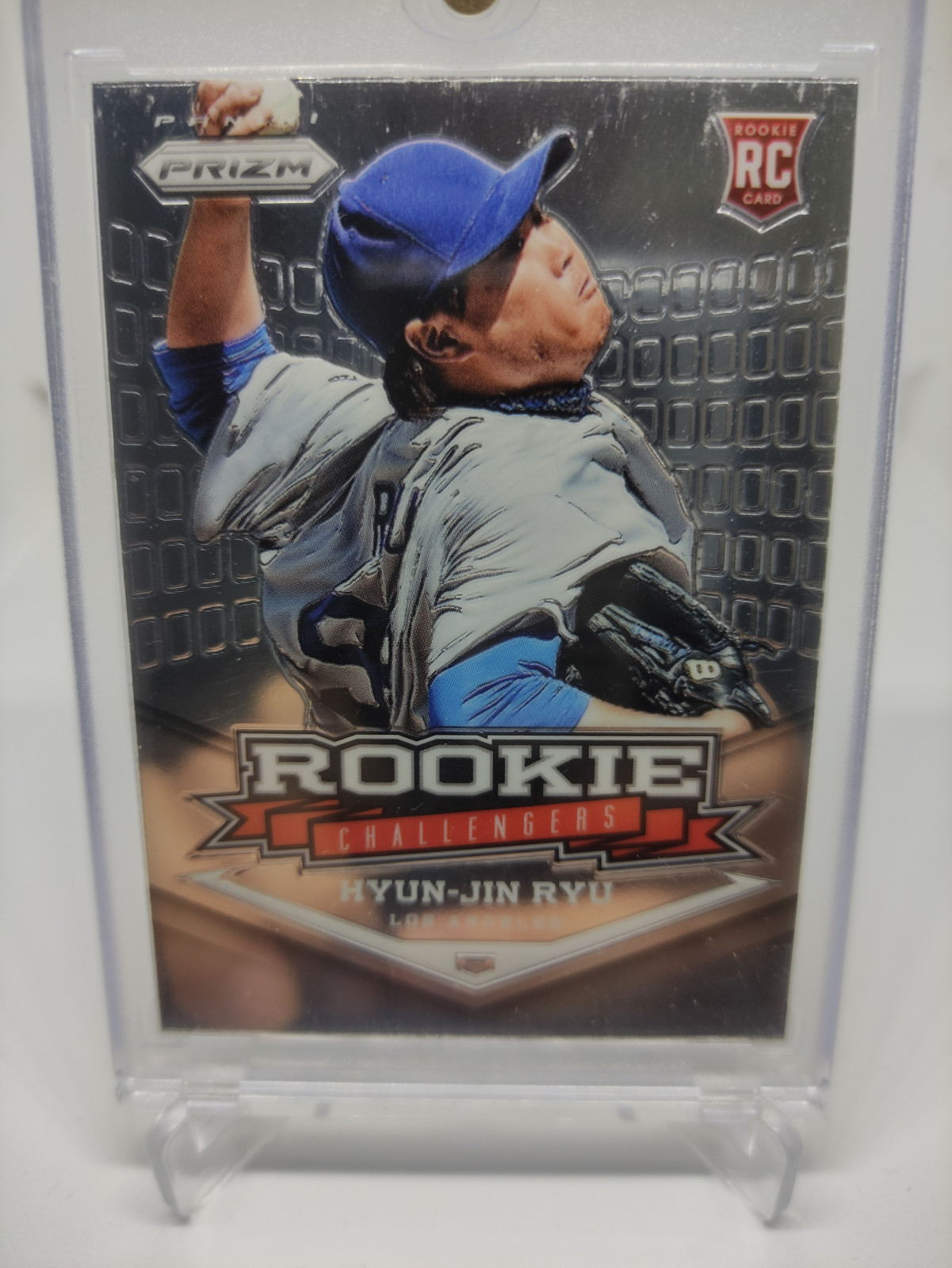 2013 Panini Prizm Challengers RC18 류현진 루키 야구 MLB 카드