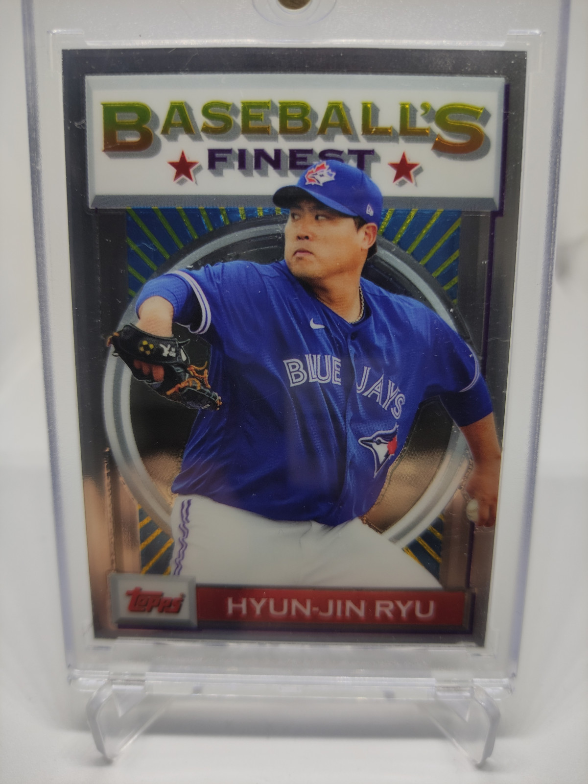2020 Topps Finest Flashback 172번 류현진 토론토 야구 MLB 카드