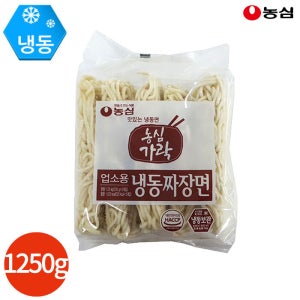 농심 가락 냉동 짜장면 1.25kg x 4봉 (20인분)