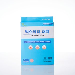 케이원 모기하우스 벅스닥터 모기 패치 유아 1박스 12매입